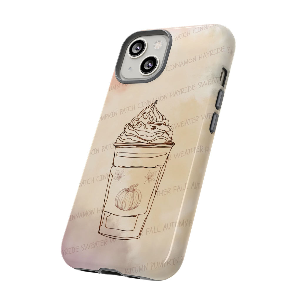 Pumpkin Spice Latte Phone Cover