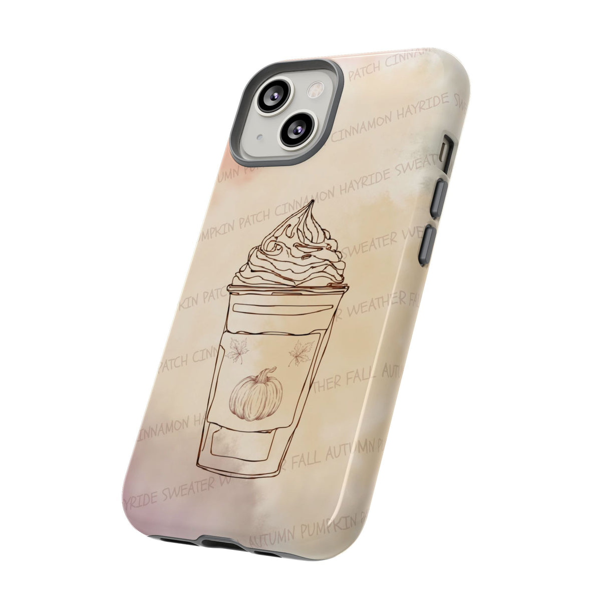 Pumpkin Spice Latte Phone Cover