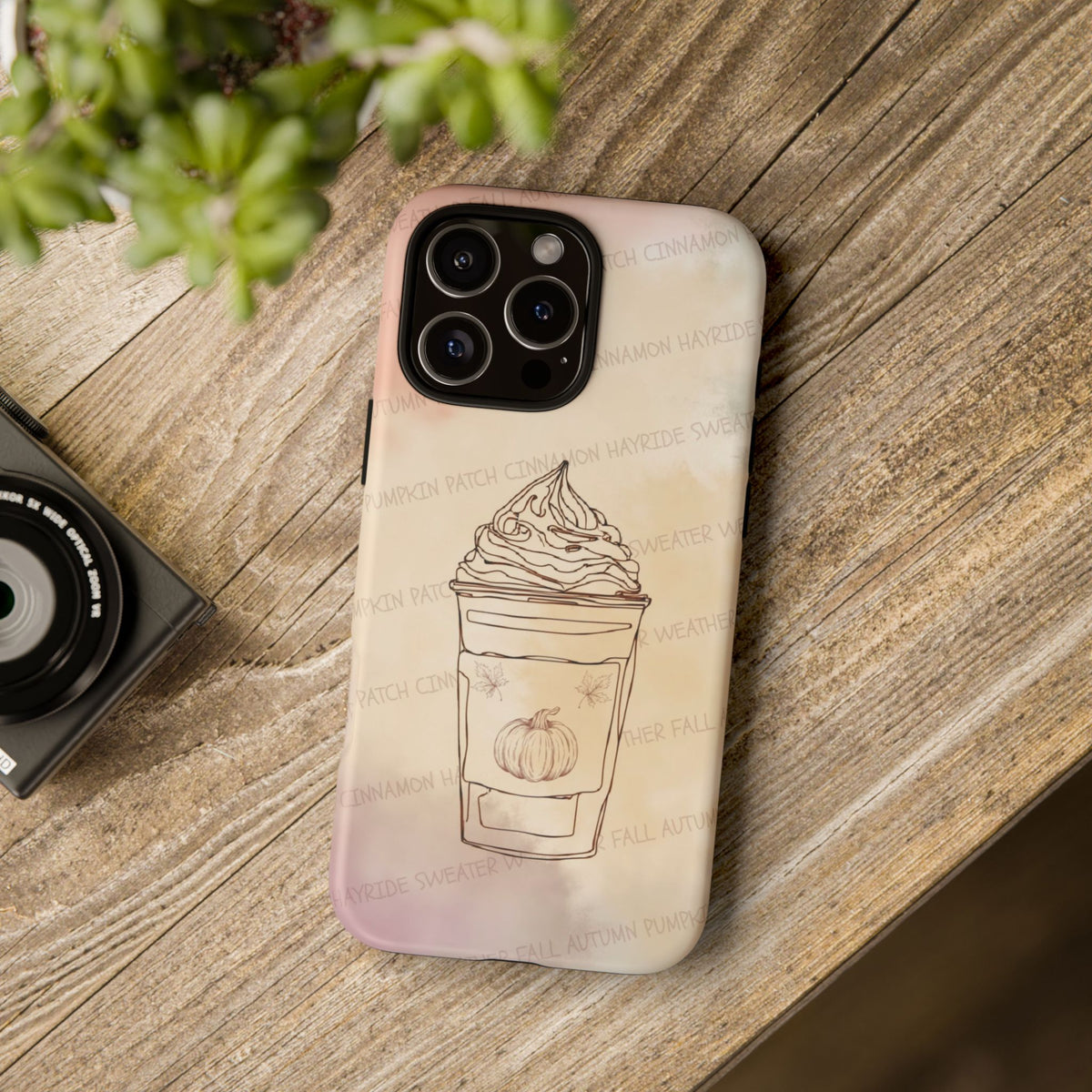 Pumpkin Spice Latte Phone Cover