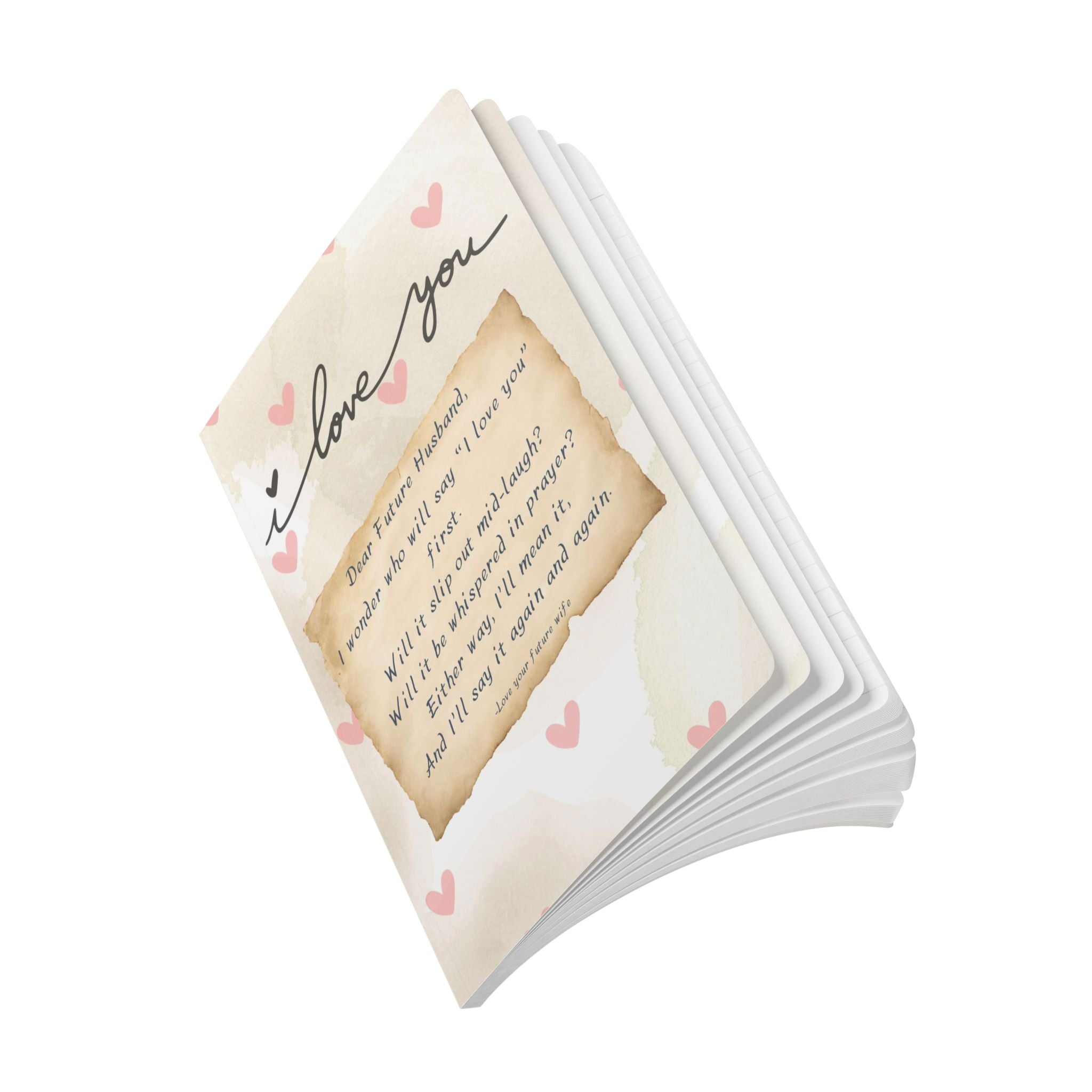 First “I Love You” - Softcover Journal