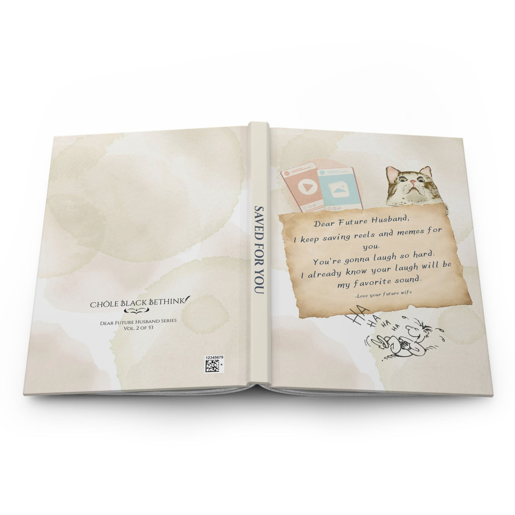 Saved For You - Hardcover Journal