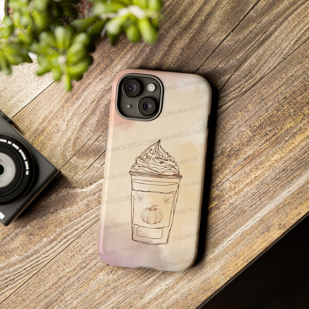 Pumpkin Spice Latte Phone Cover
