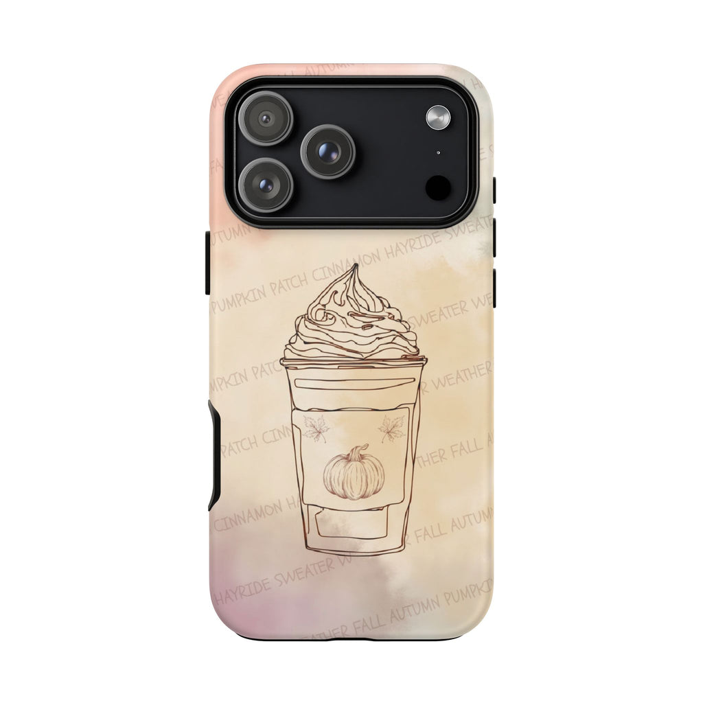 Pumpkin Spice Latte Phone Cover
