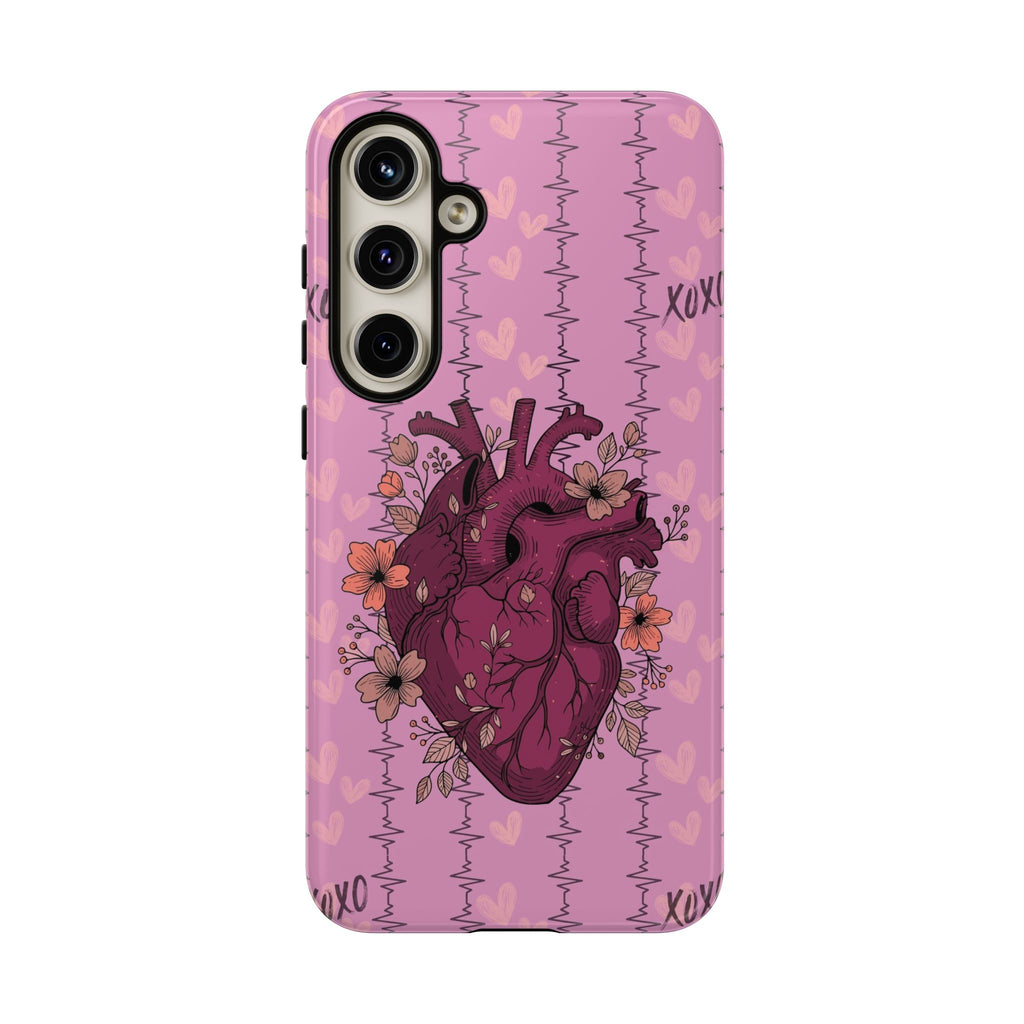 Pink Anatomical Heart Phone Case