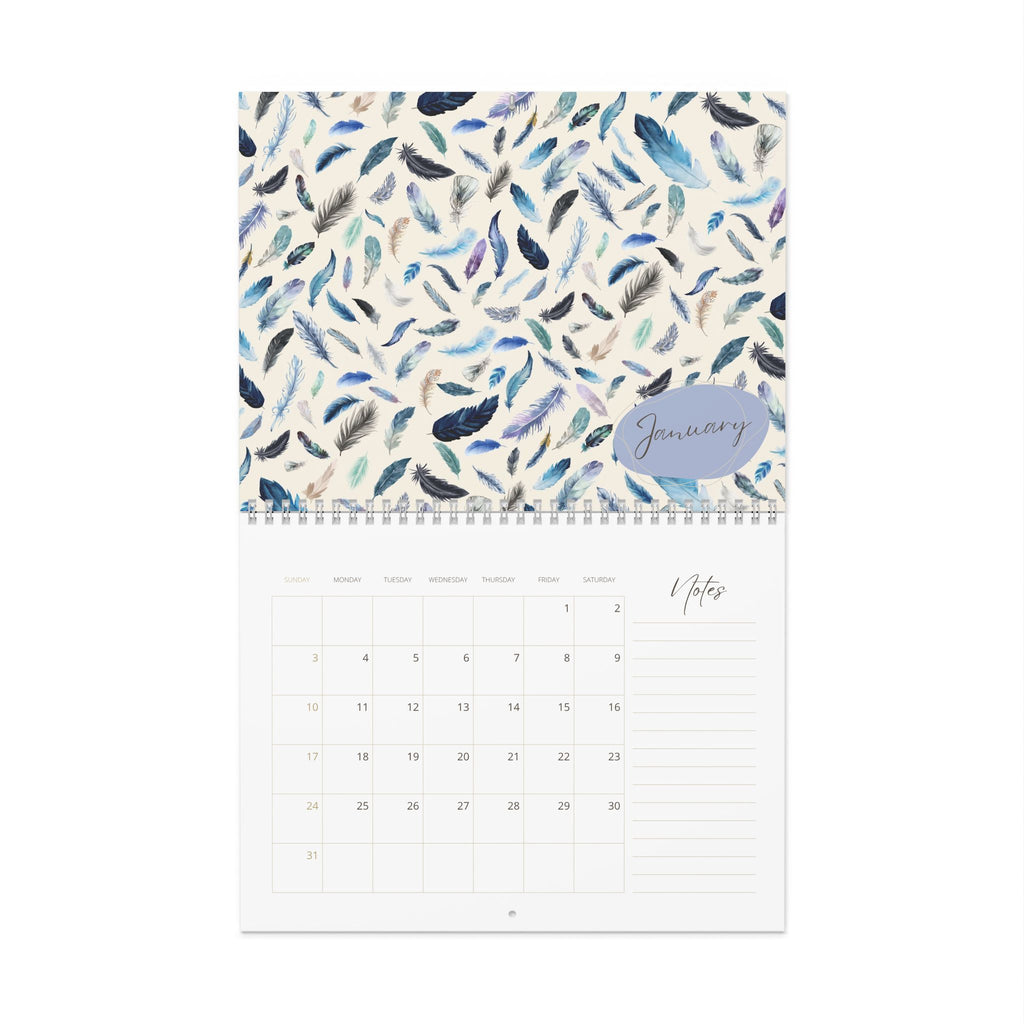 2027 Bethink Wall Calendar — Monthly Planner with Notes