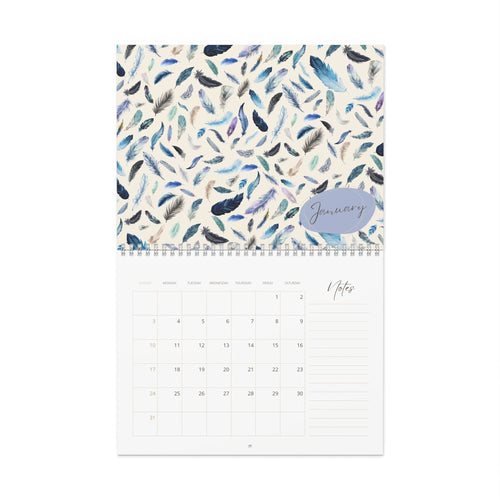 2027 Bethink Wall Calendar — Monthly Planner with Notes