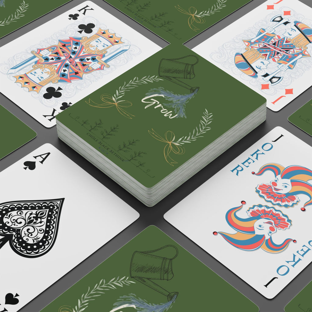 Grow Garden Playing Cards — Botanical Card Deck for Plant Lovers