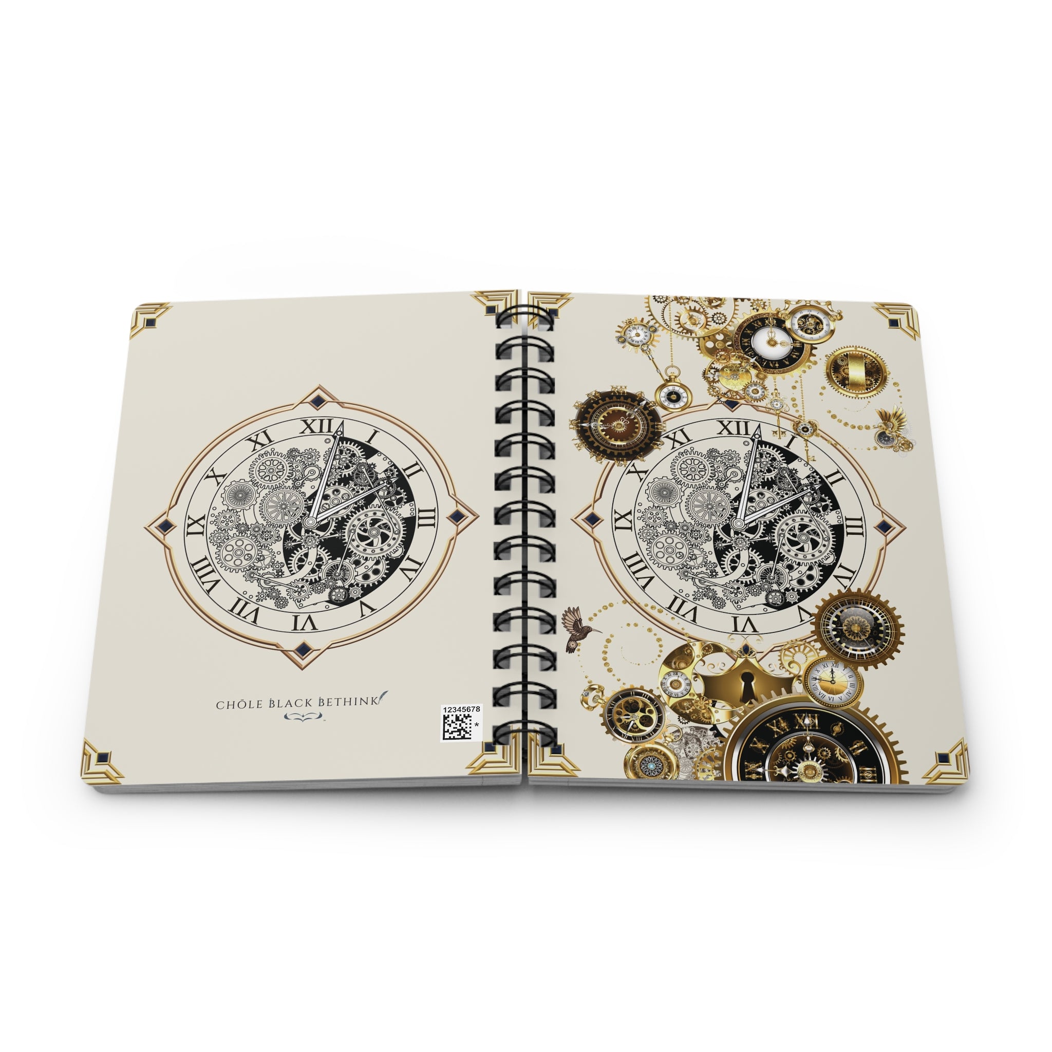 Connie’s Clockwork Ideogram - Steampunk Spiral Journal