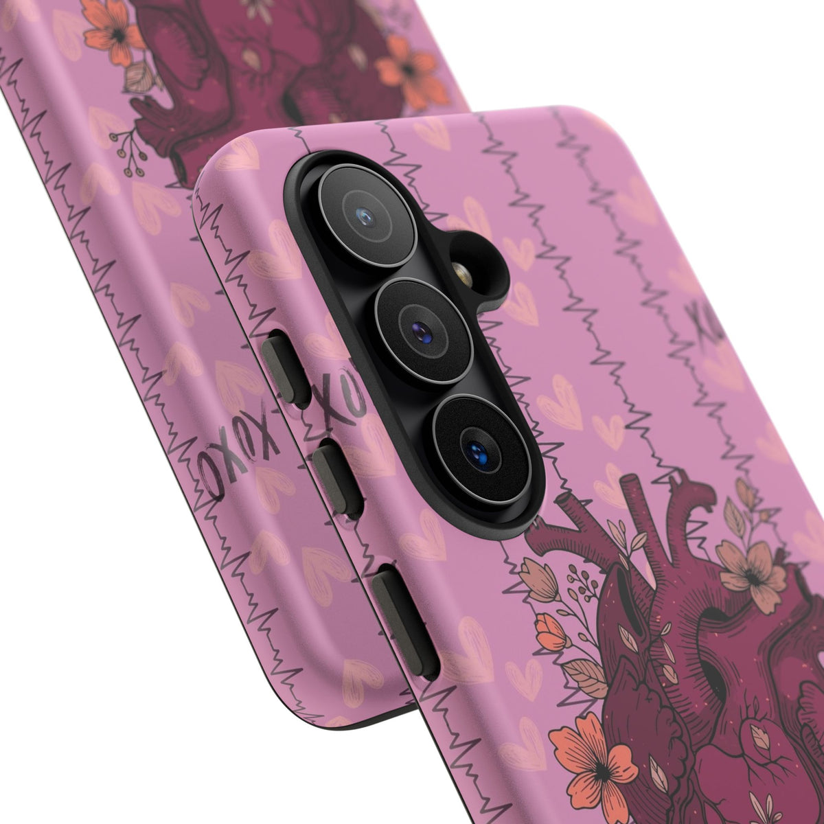 Pink Anatomical Heart Phone Case