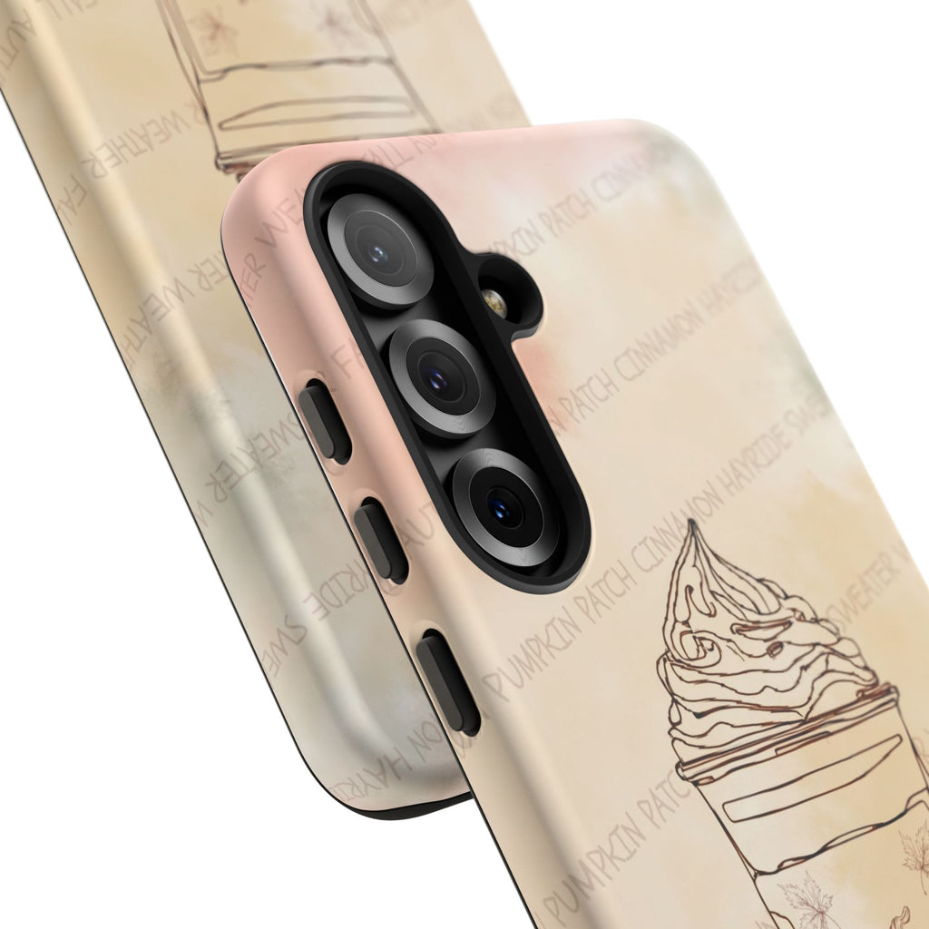 Pumpkin Spice Latte Phone Cover