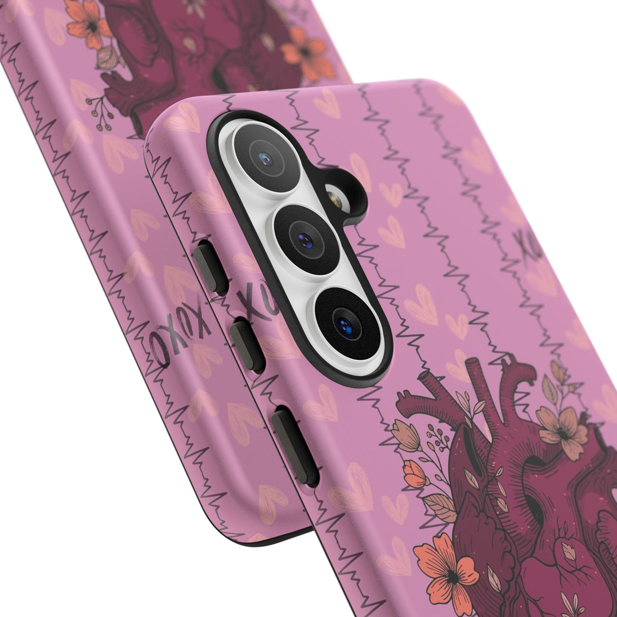 Pink Anatomical Heart Phone Case
