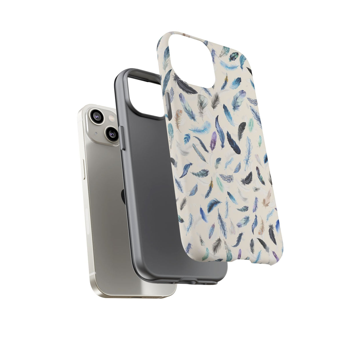 Nevermore Feather Light Phone Case