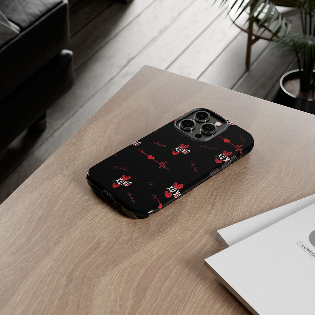 'XOXO' Dark Paramount Phone Cover