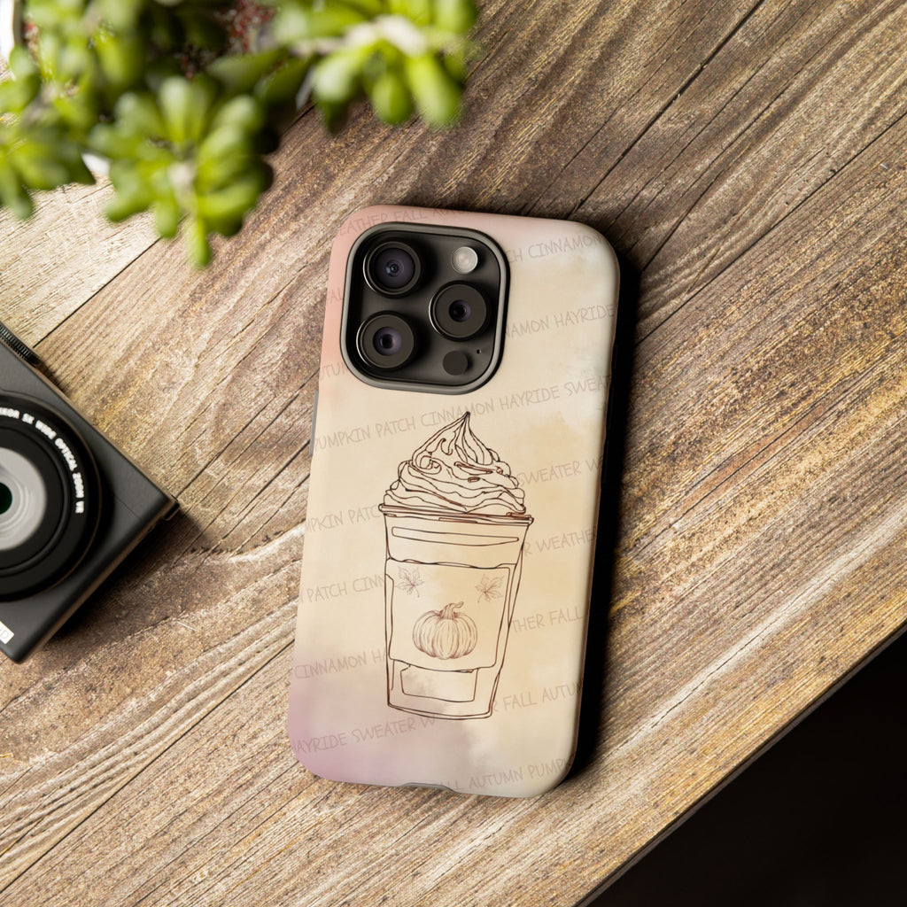 Pumpkin Spice Latte Phone Cover