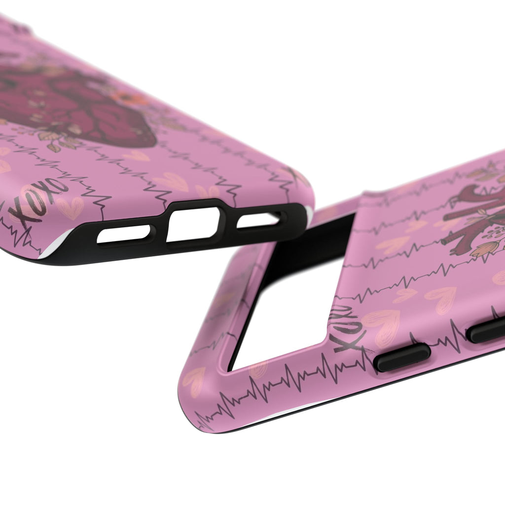 Pink Anatomical Heart Phone Case