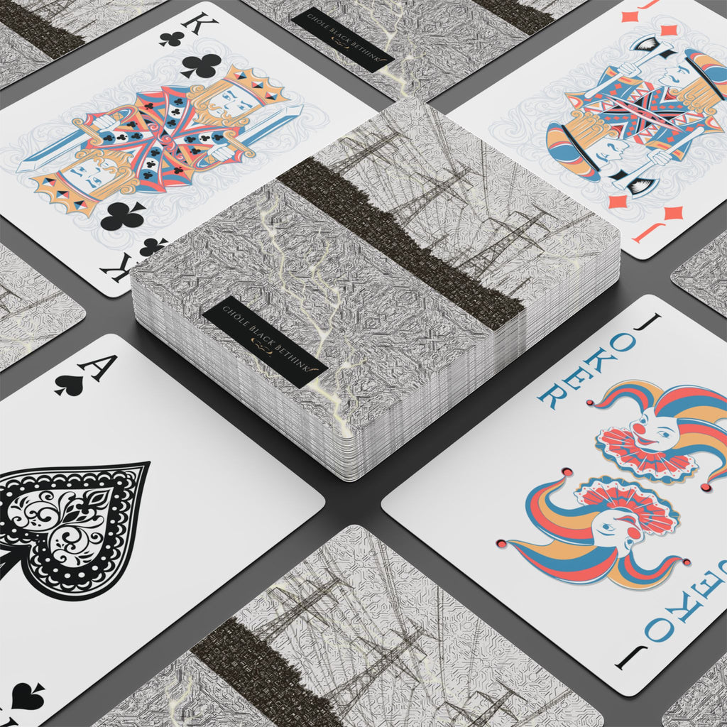 Vintage Industrial Playing Cards