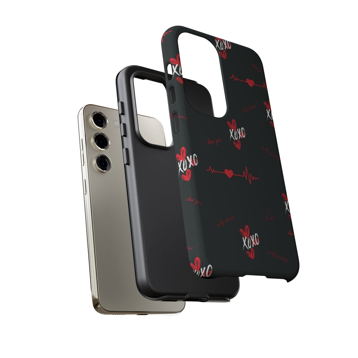 'XOXO' Dark Paramount Phone Cover
