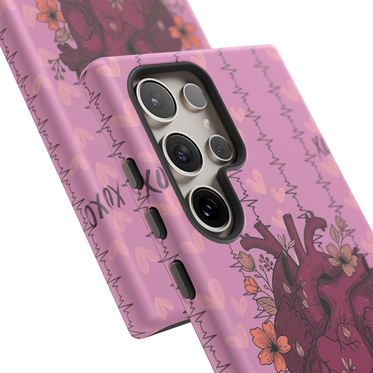 Pink Anatomical Heart Phone Case