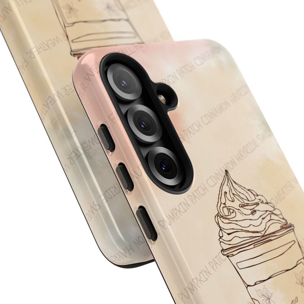 Pumpkin Spice Latte Phone Cover