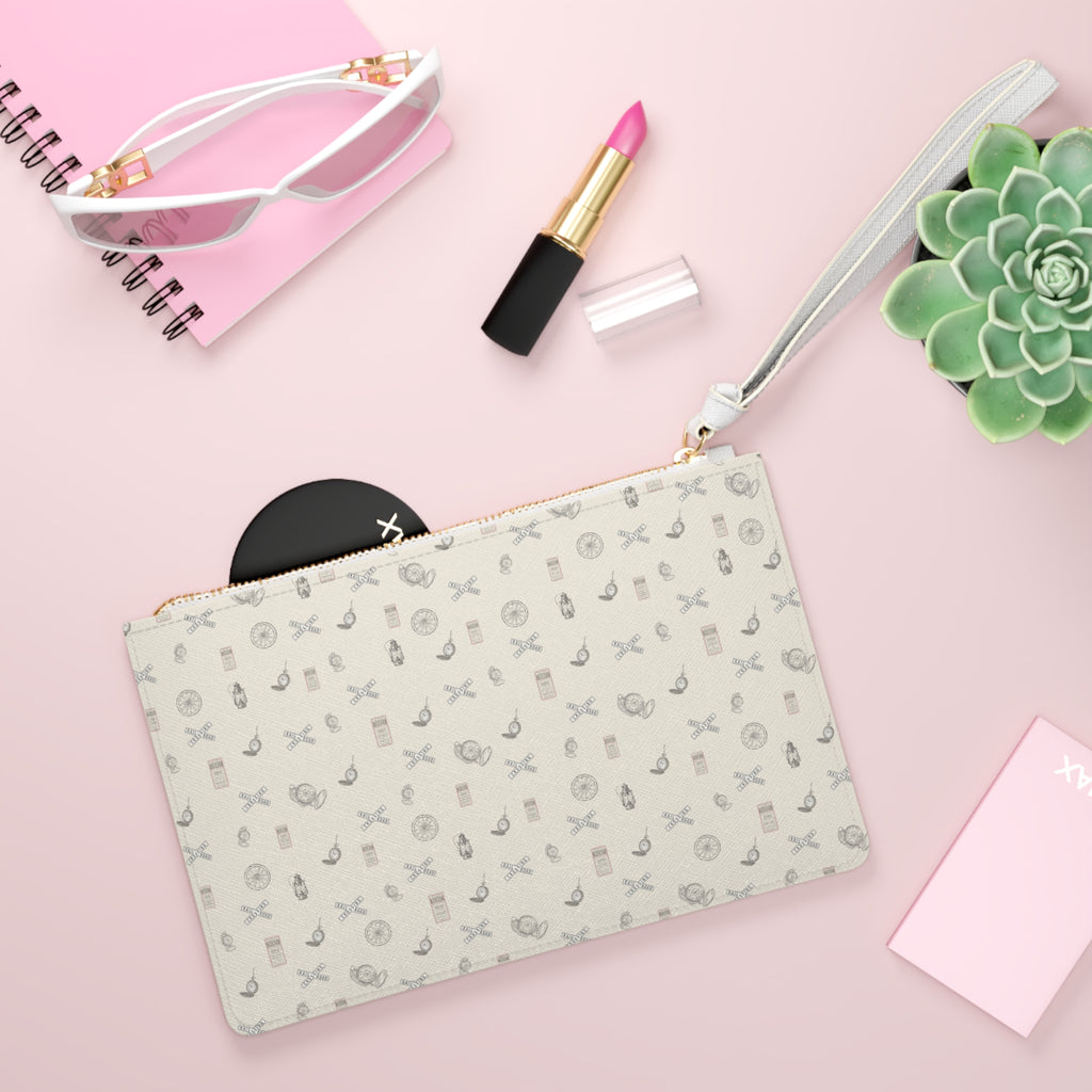 Travel Icons Wristlet