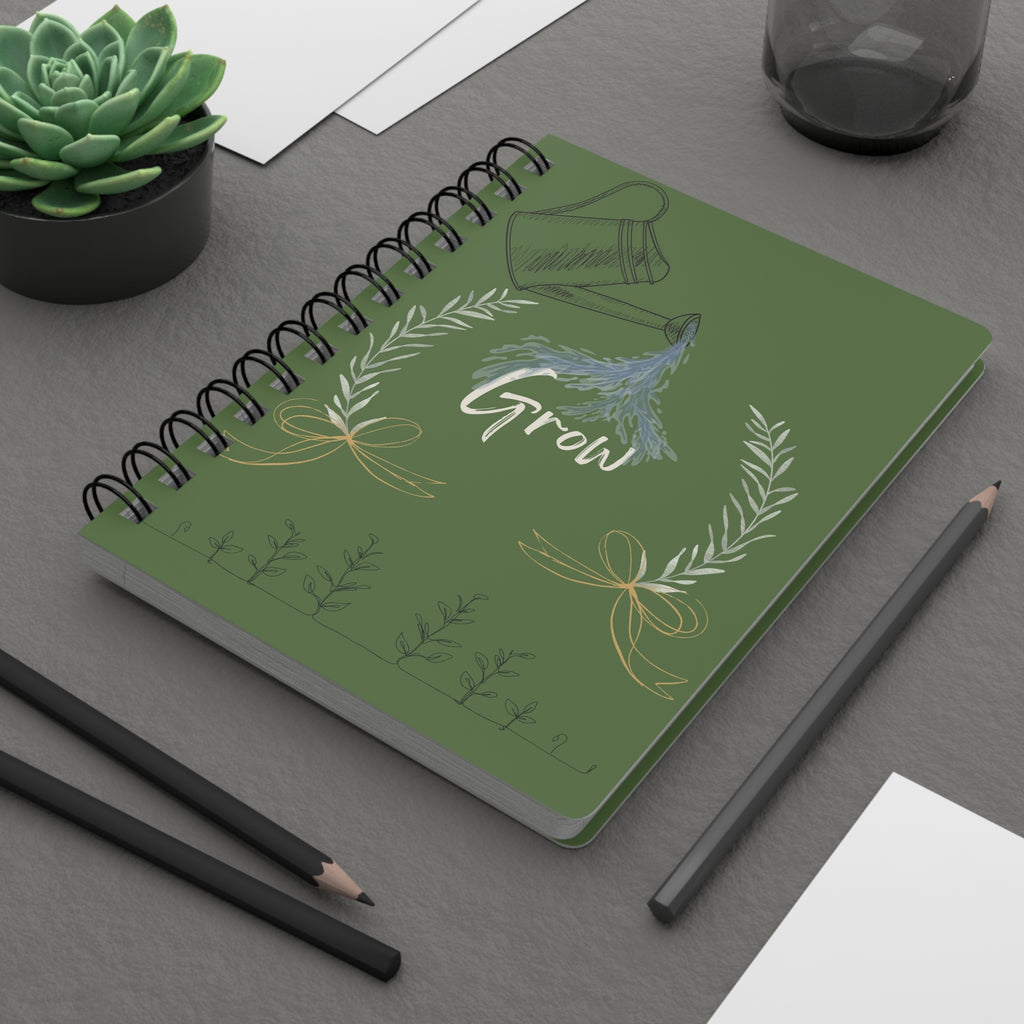 Grow - Botanical Garden Spiral Journal