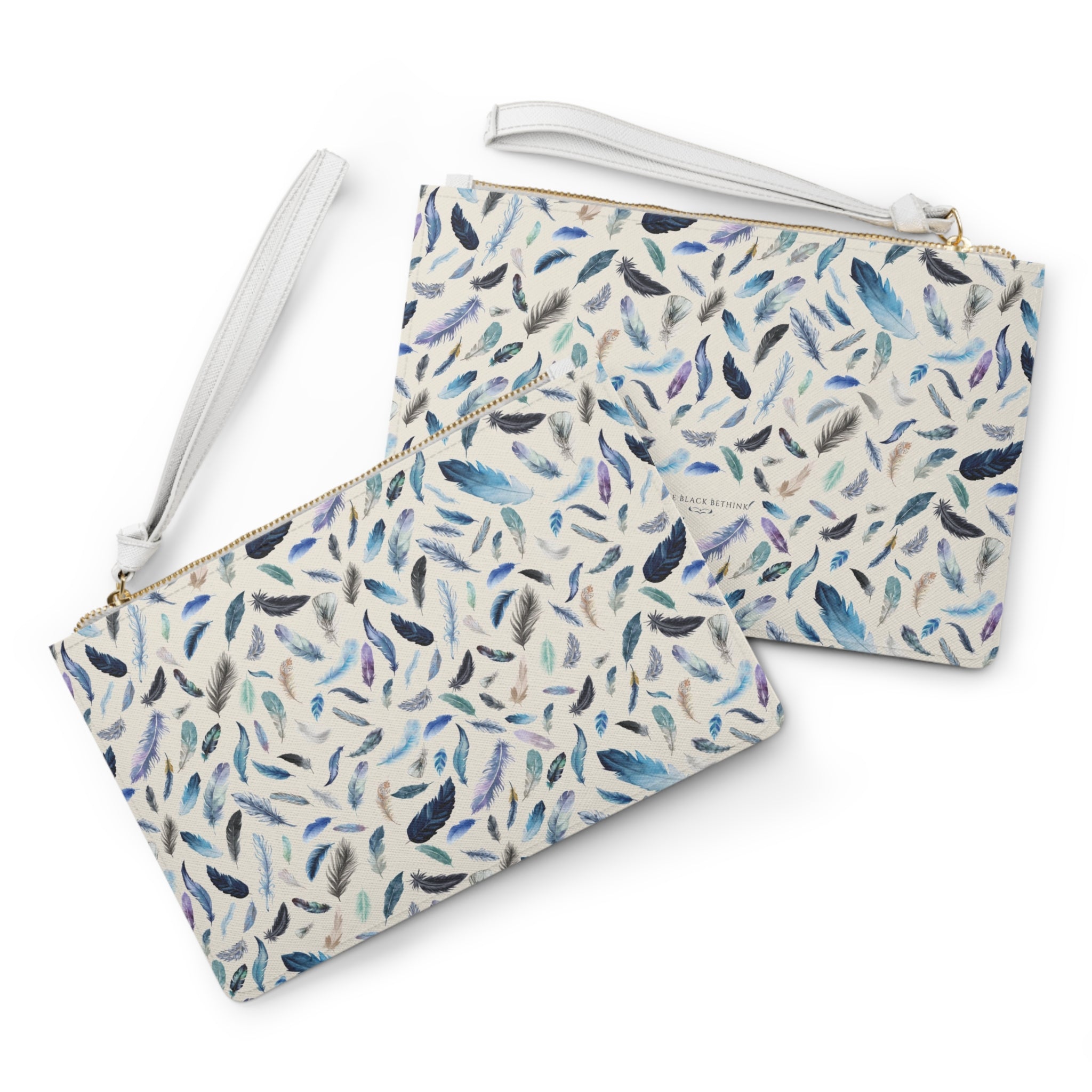 Nevermore Feather Wristlet
