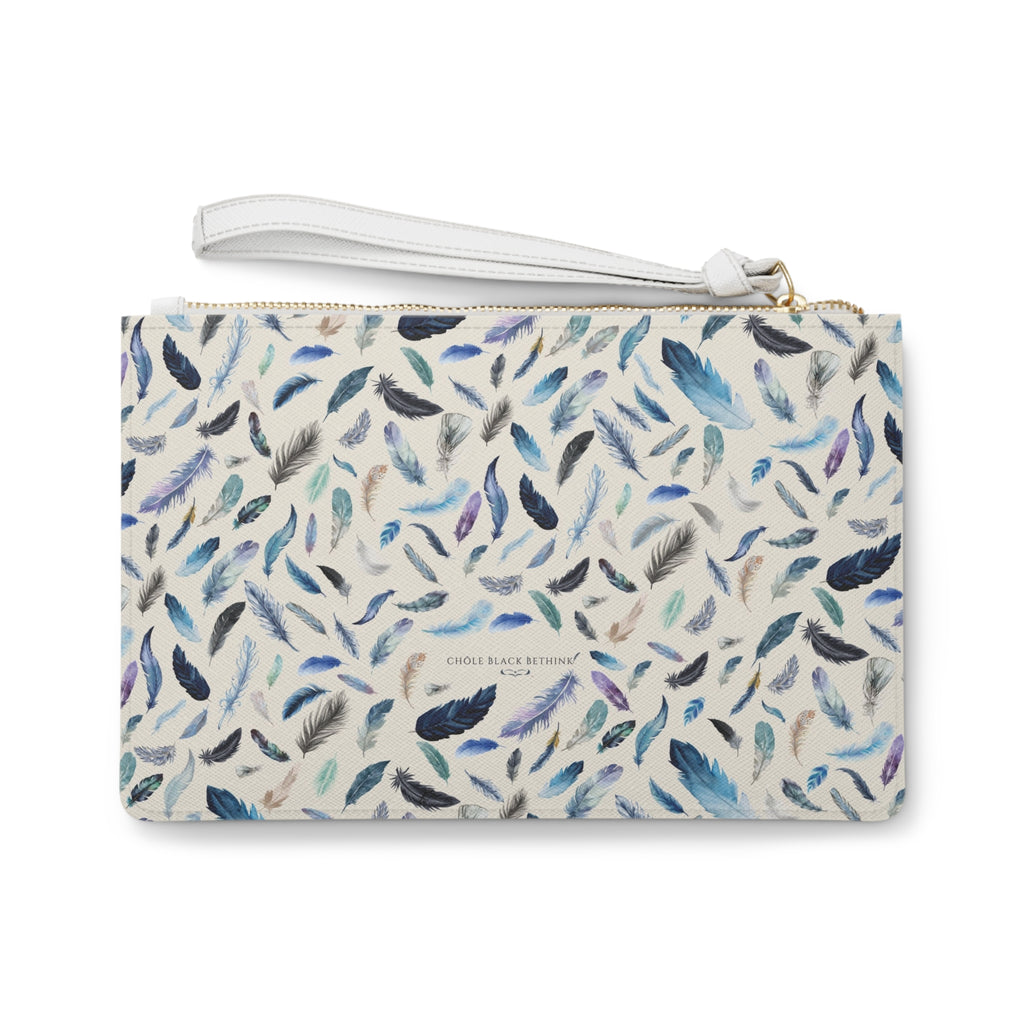 Nevermore Feather Wristlet