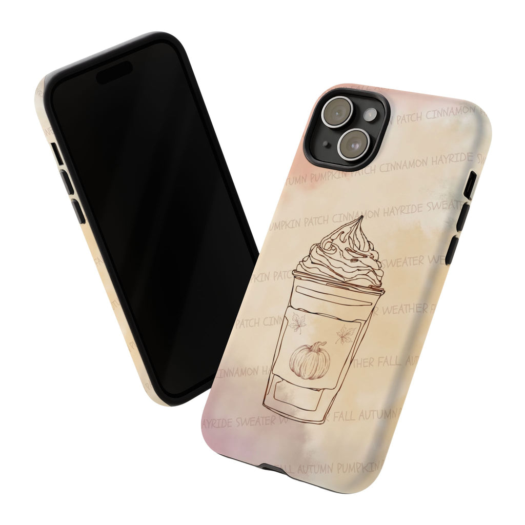 Pumpkin Spice Latte Phone Cover