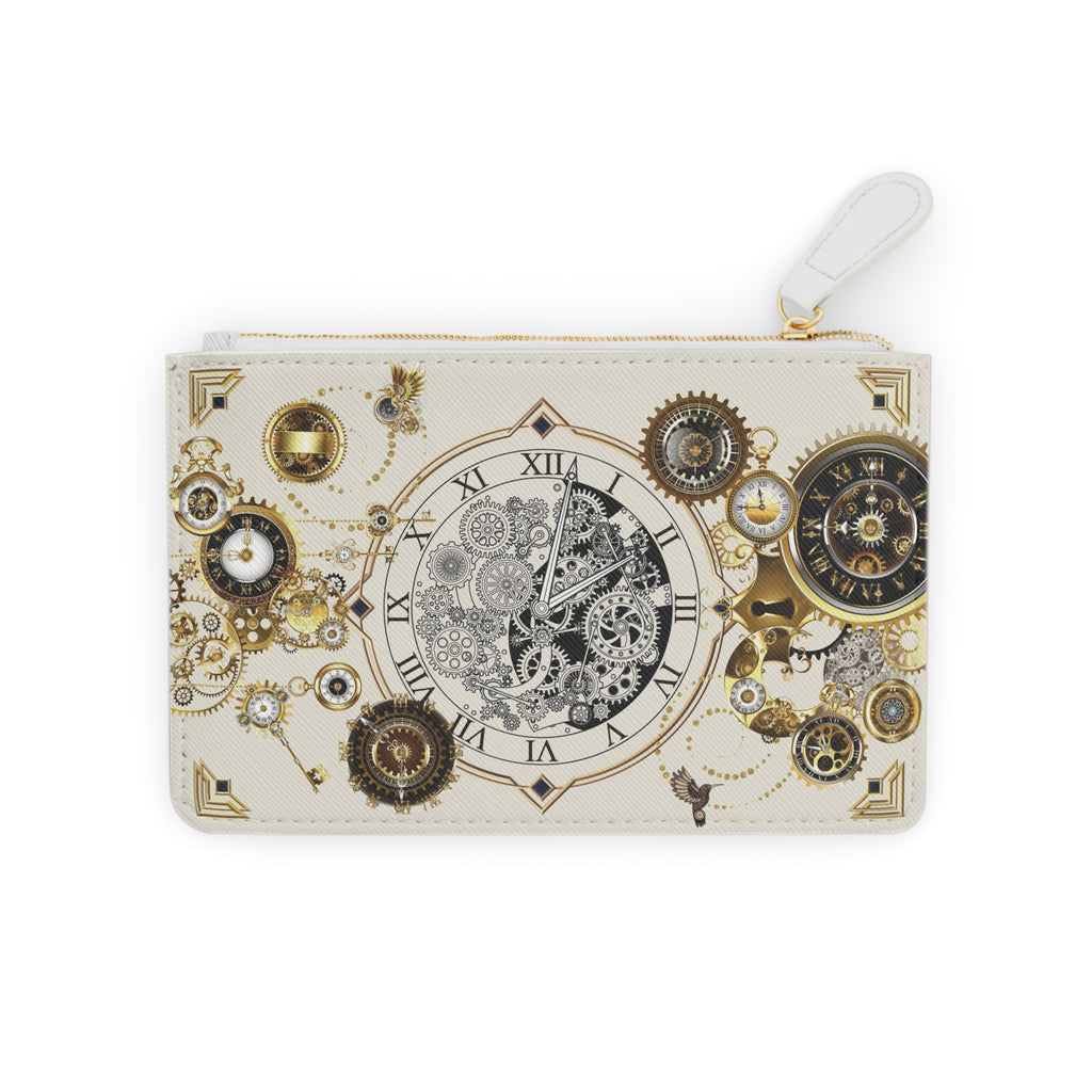 Mini Clutch - Steampunk Gear Clock Bag