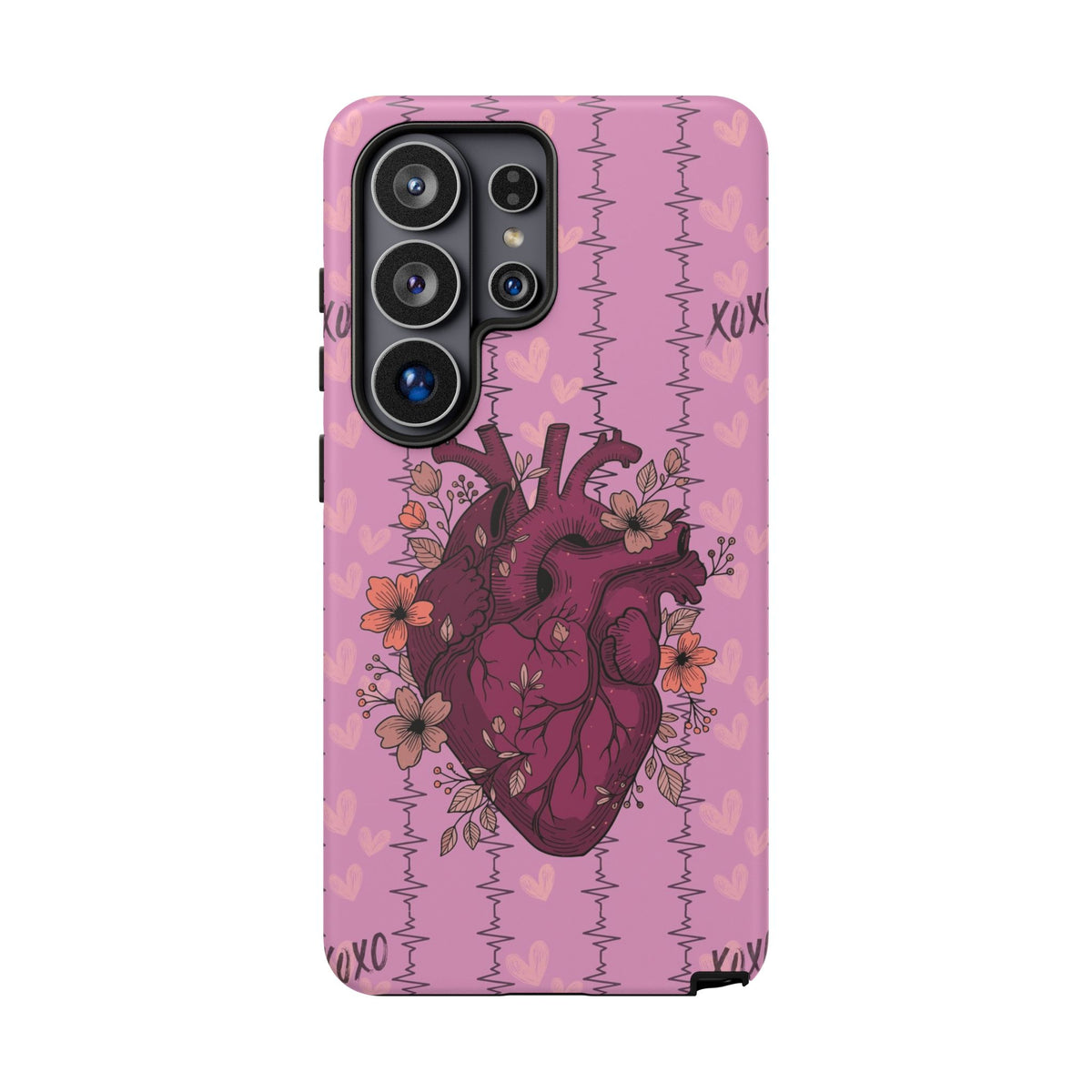 Pink Anatomical Heart Phone Case