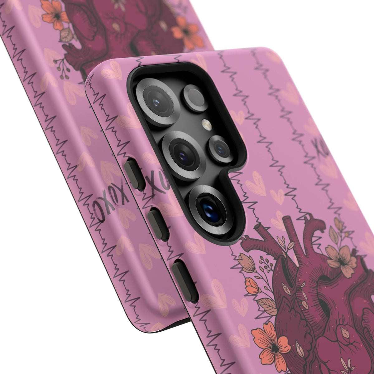 Pink Anatomical Heart Phone Case