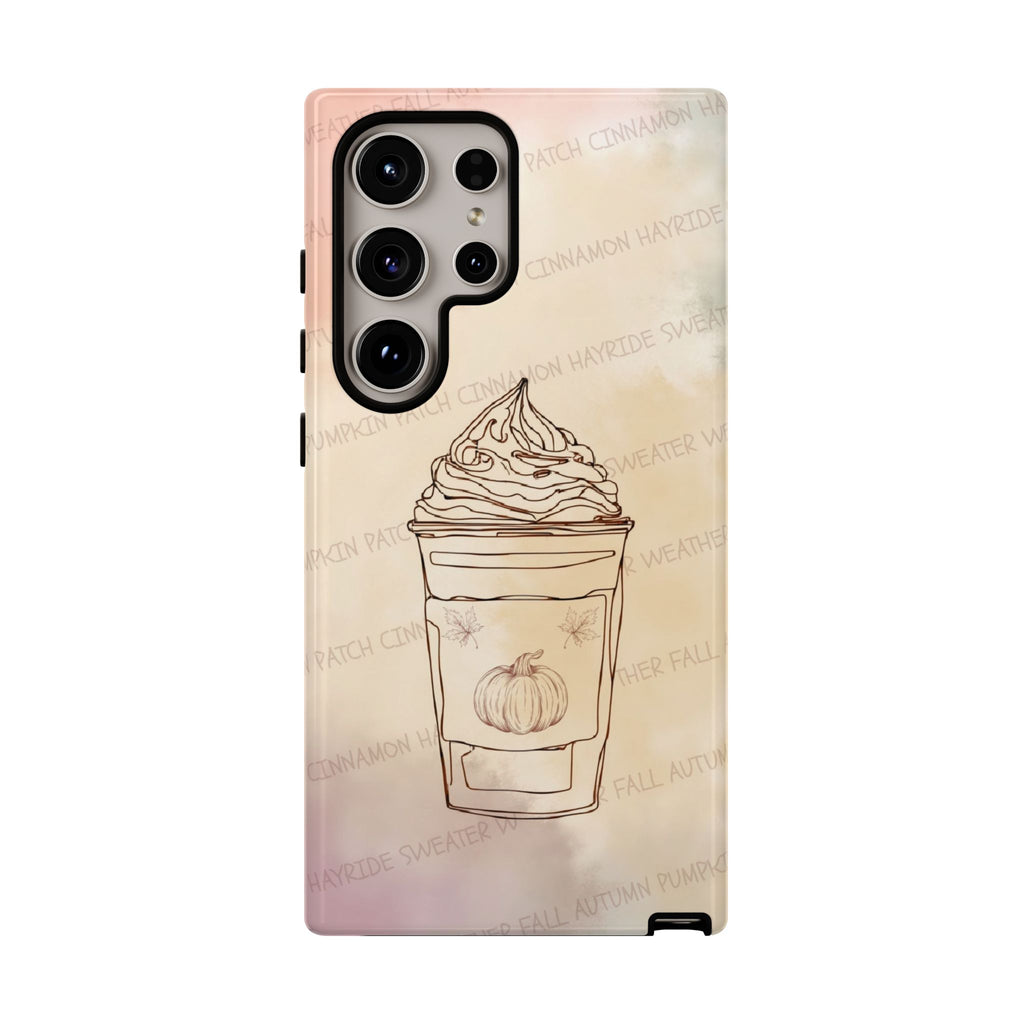 Pumpkin Spice Latte Phone Cover