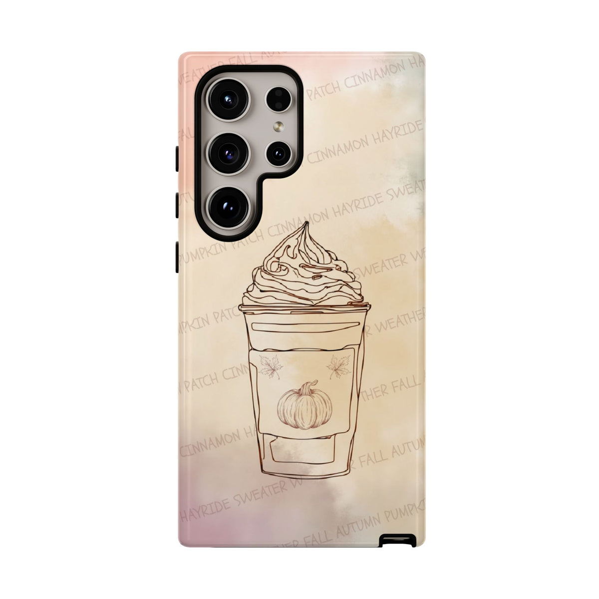 Pumpkin Spice Latte Phone Cover
