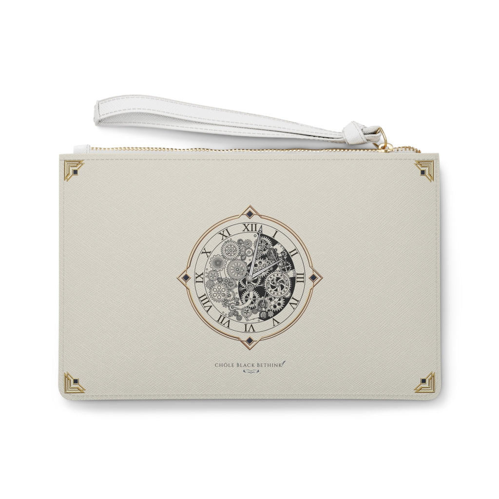 Wristlet Bag — Steampunk Gear Clock