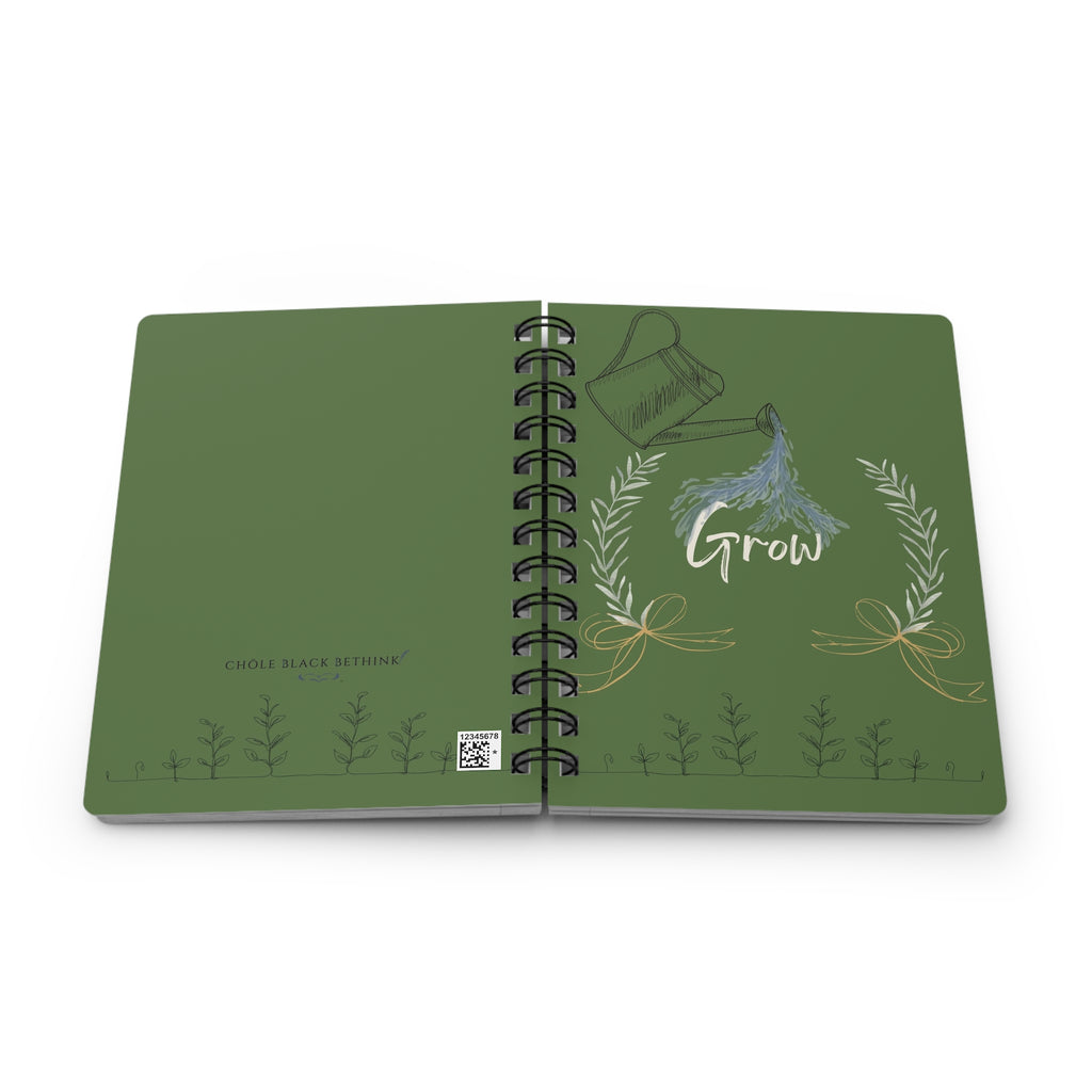 Grow - Botanical Garden Spiral Journal