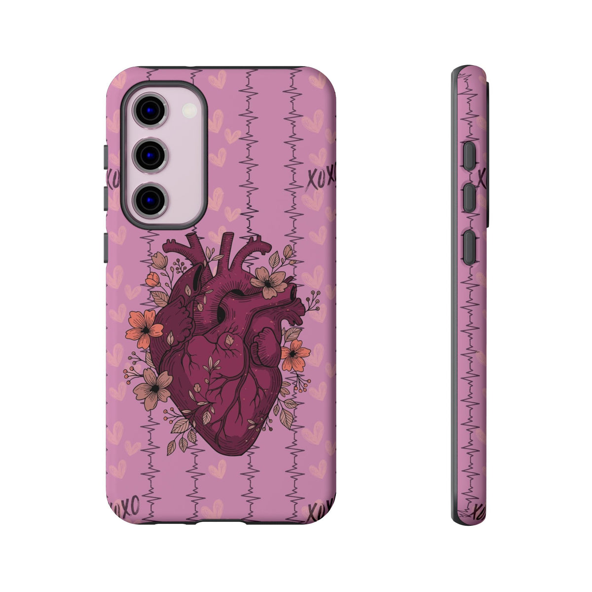Pink Anatomical Heart Phone Case