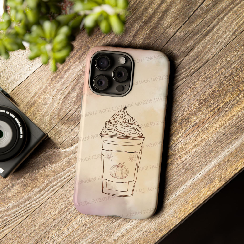 Pumpkin Spice Latte Phone Cover