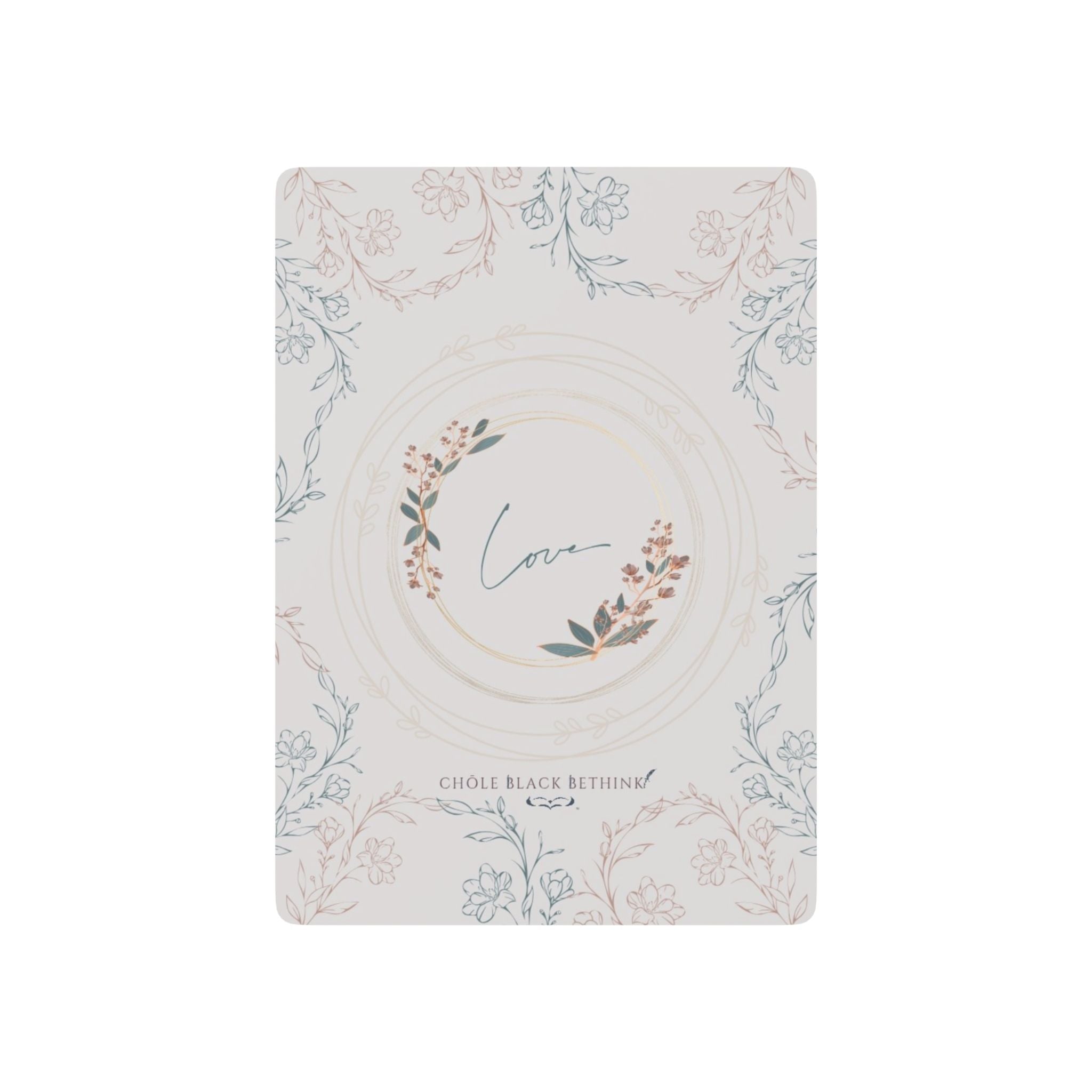 Love, Only Love Playing Cards – Elegant Wedding & Romantic Game Deck