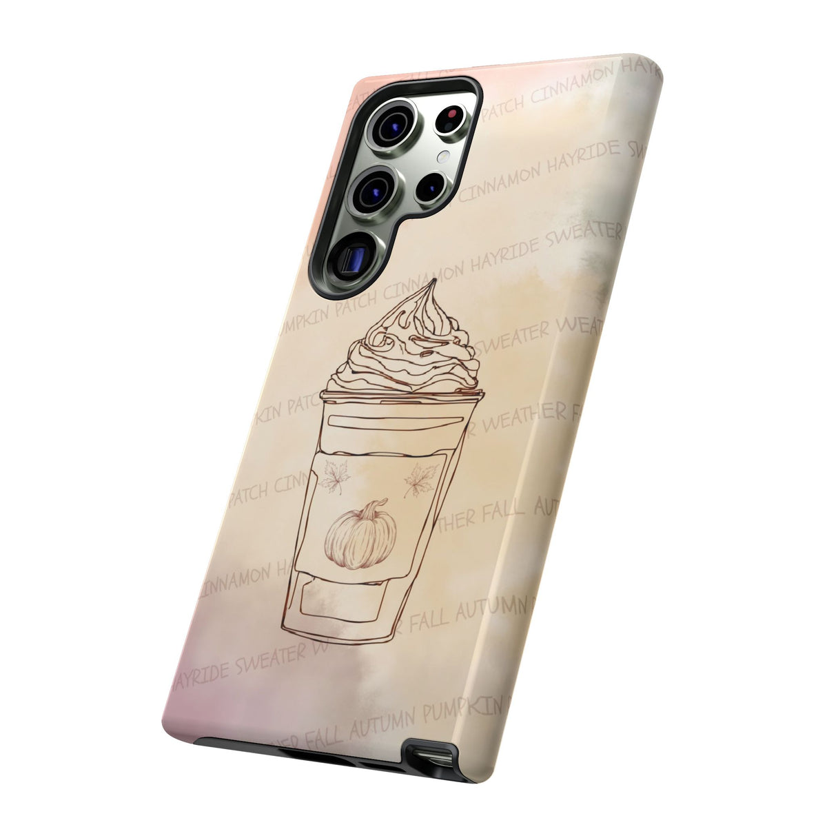 Pumpkin Spice Latte Phone Cover