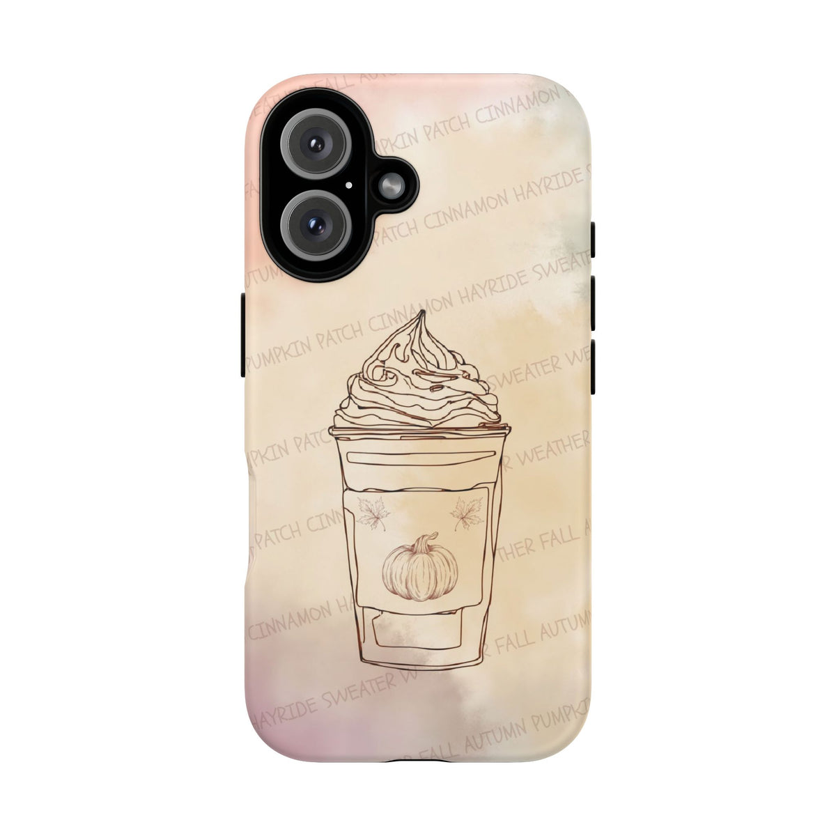 Pumpkin Spice Latte Phone Cover