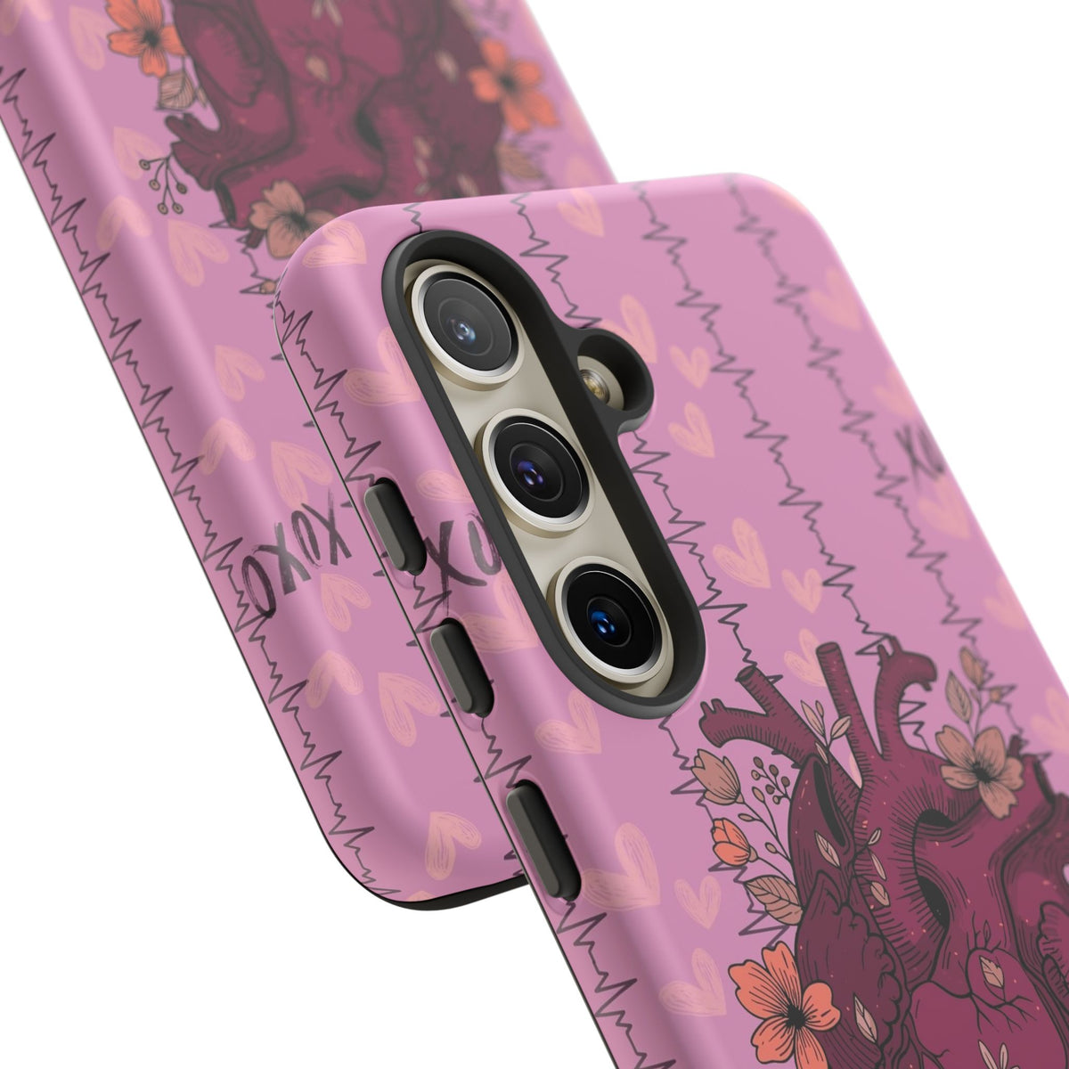 Pink Anatomical Heart Phone Case