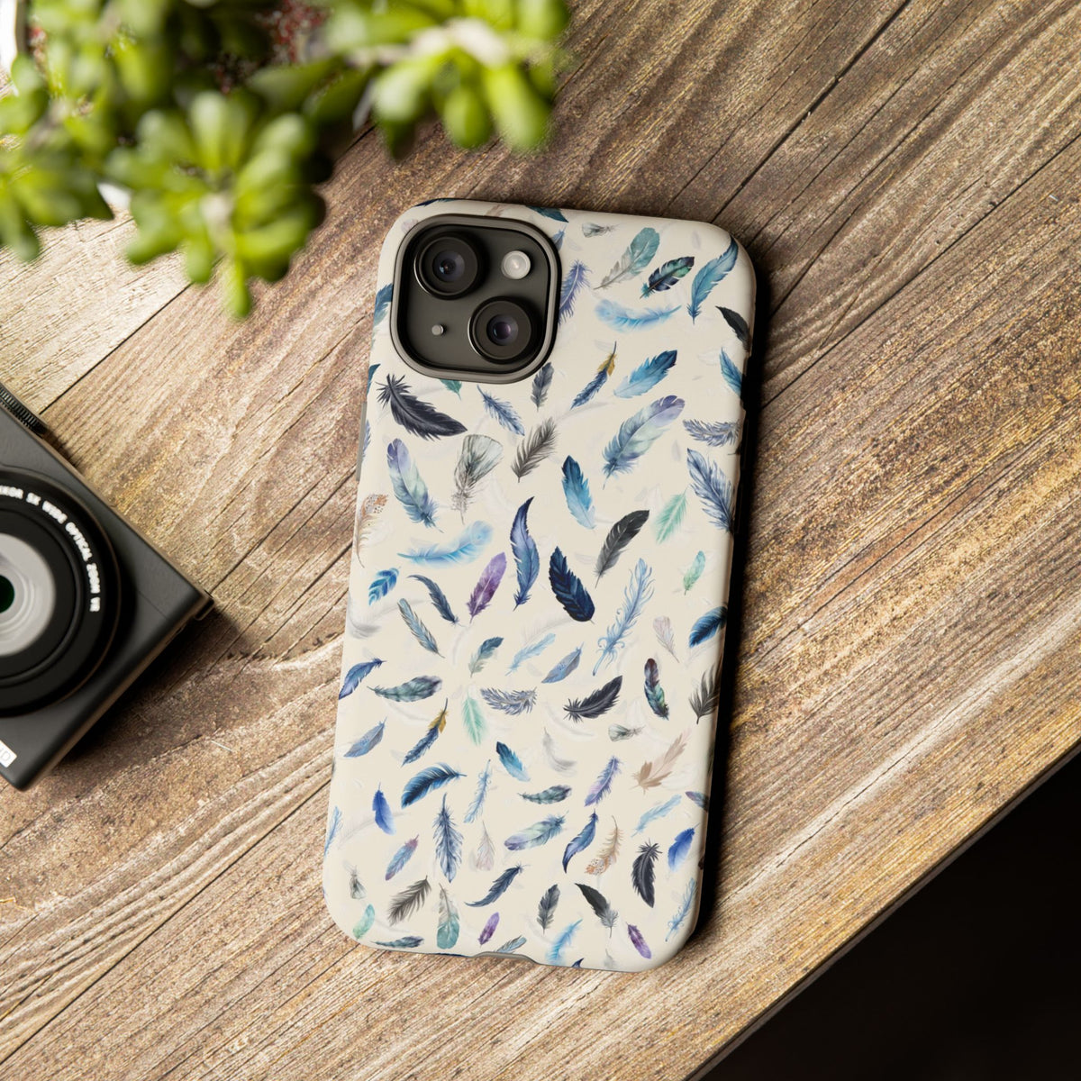 Nevermore Feather Light Phone Case