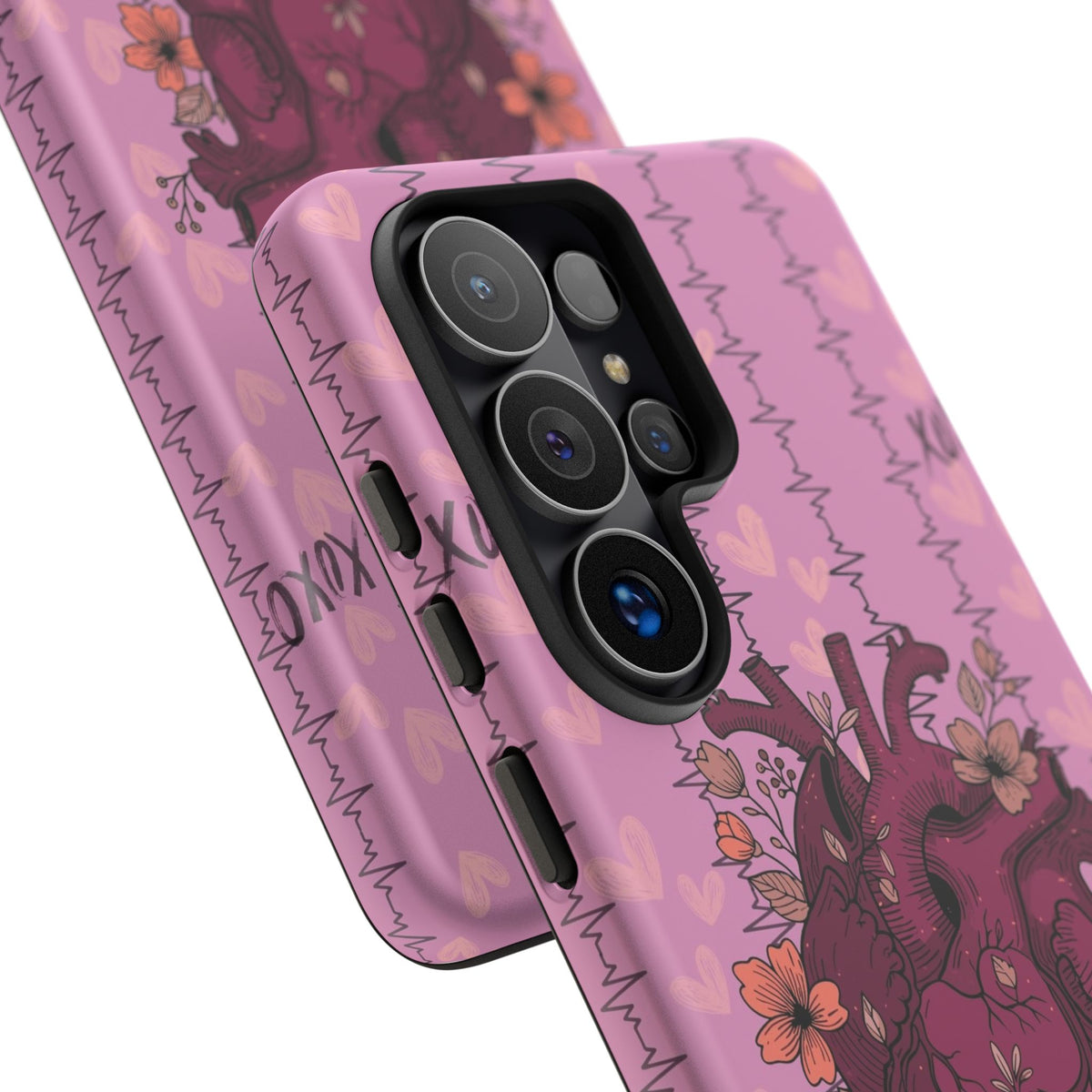 Pink Anatomical Heart Phone Case